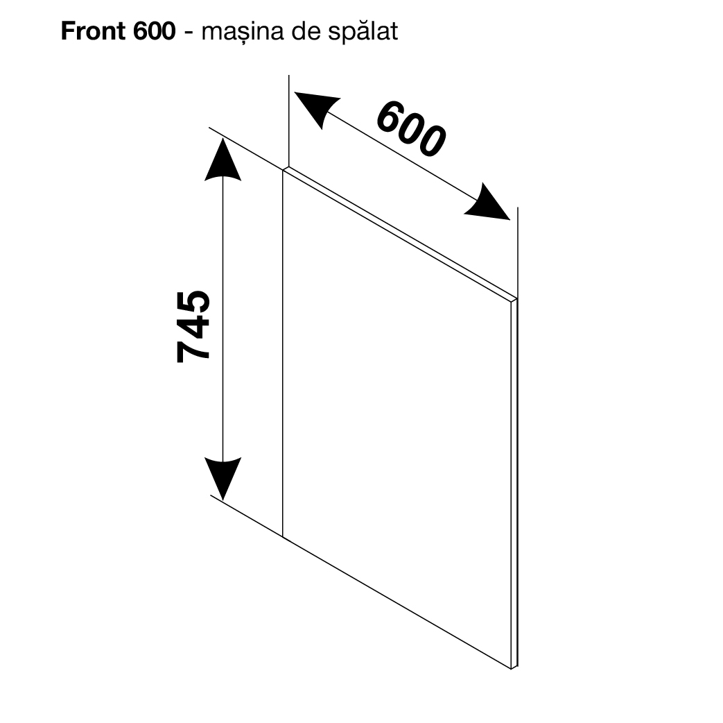Module for dishwasher GLORIA 600 — Cappuccino