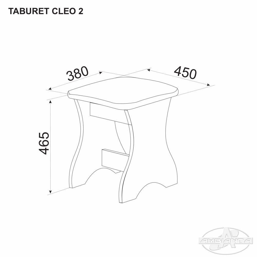 Stool CLEO-2 — Bardolino