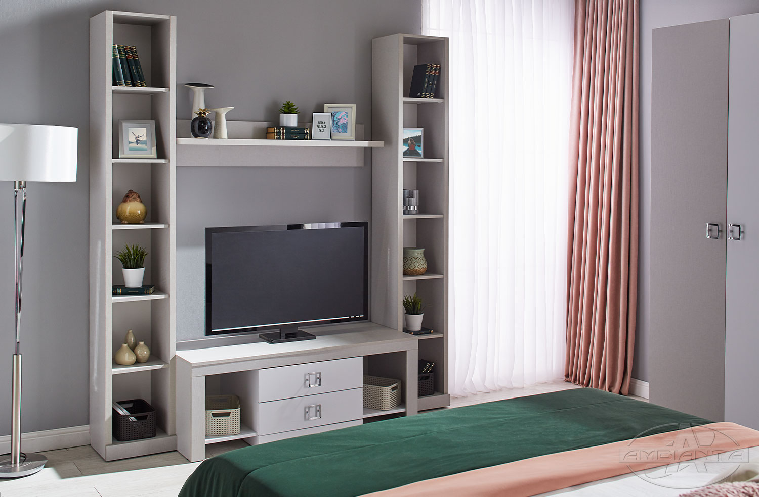 Comoda TV Amigo — Gri