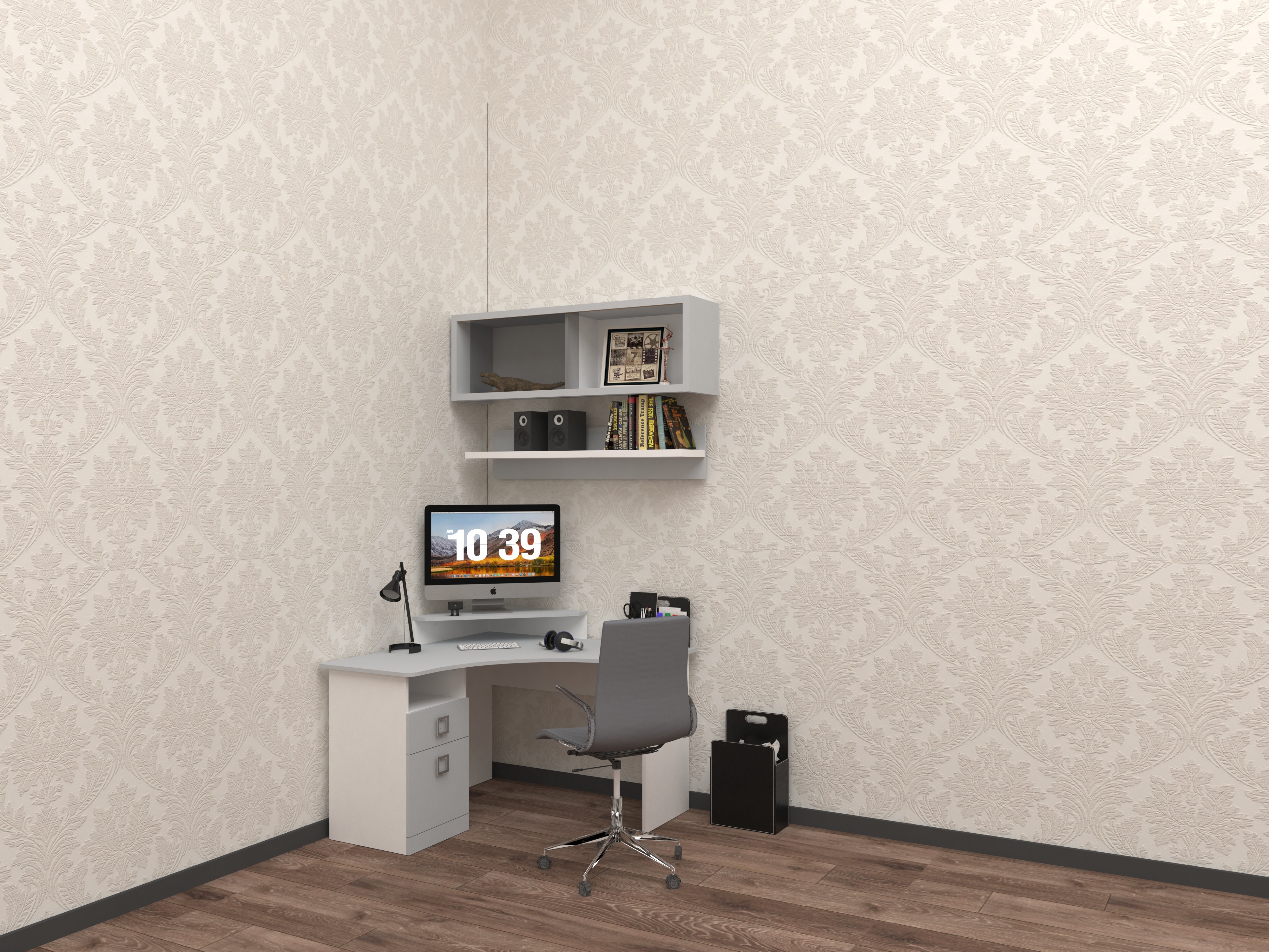 Masa computer — colt AMIGO — Gri