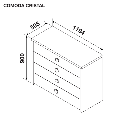 Comoda CRISTAL — Artisan