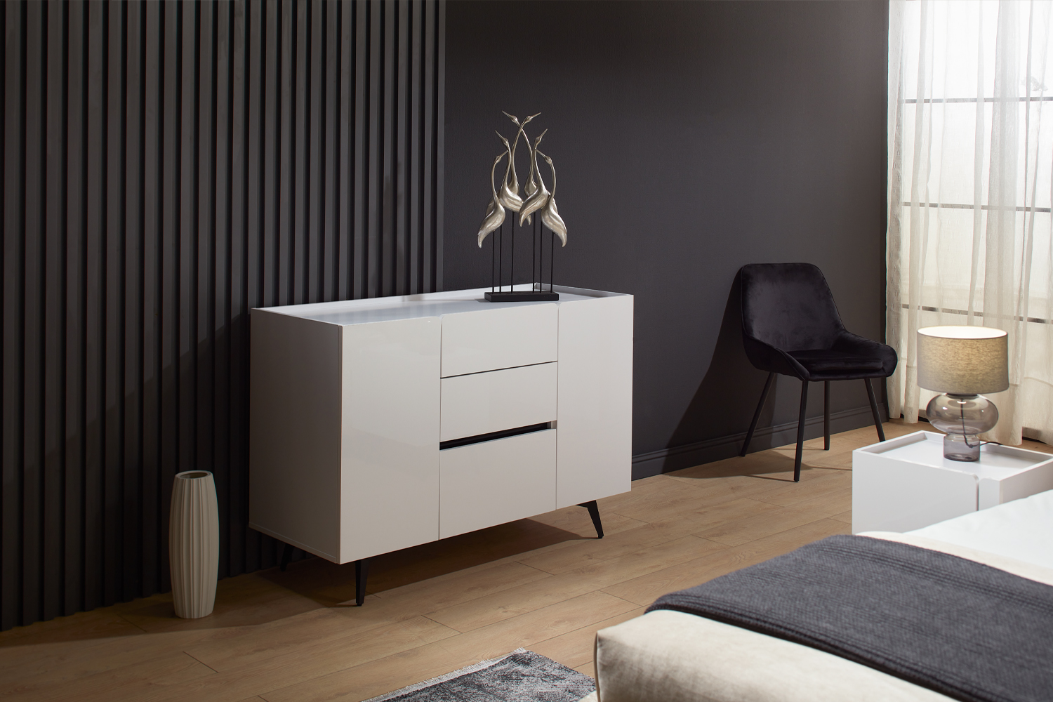 Comoda SPACE — Alb