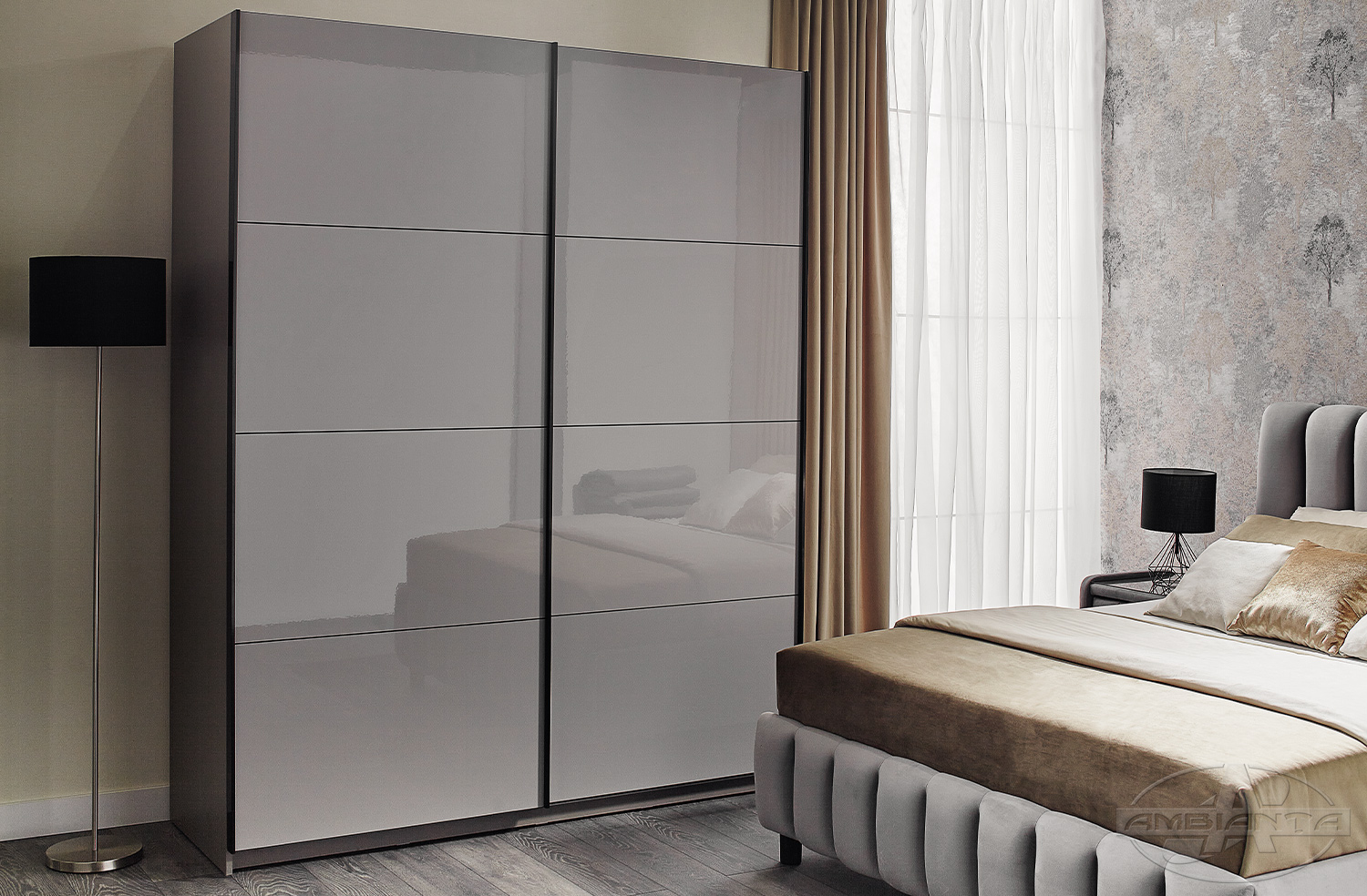 Dulap SPACE 2.2 m — Gri