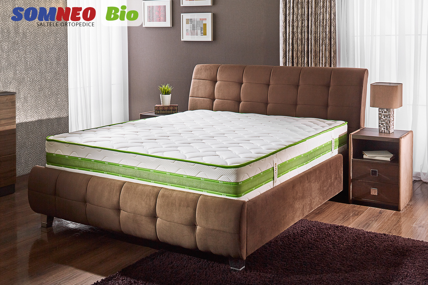 Saltea ortopedica SOMNEO BIO 1.4x2 m