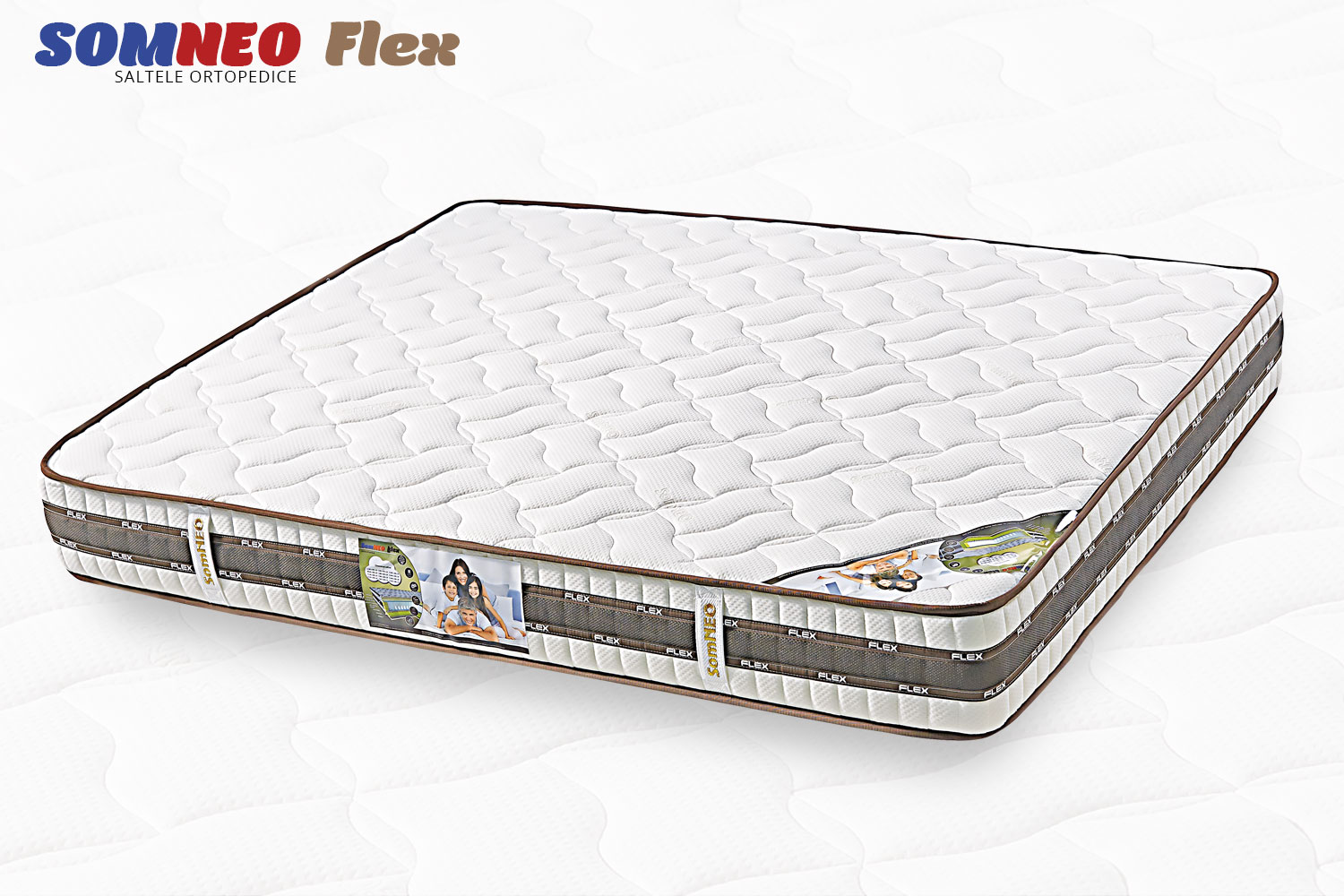Saltea ortopedica SOMNEO FLEX 1.2x2 m — Fără culoare